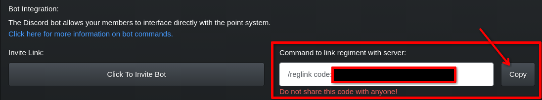 Authorizing the bot