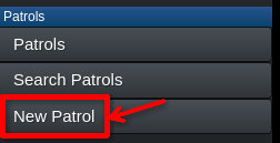 New Patrol page in RegPoints dashboard